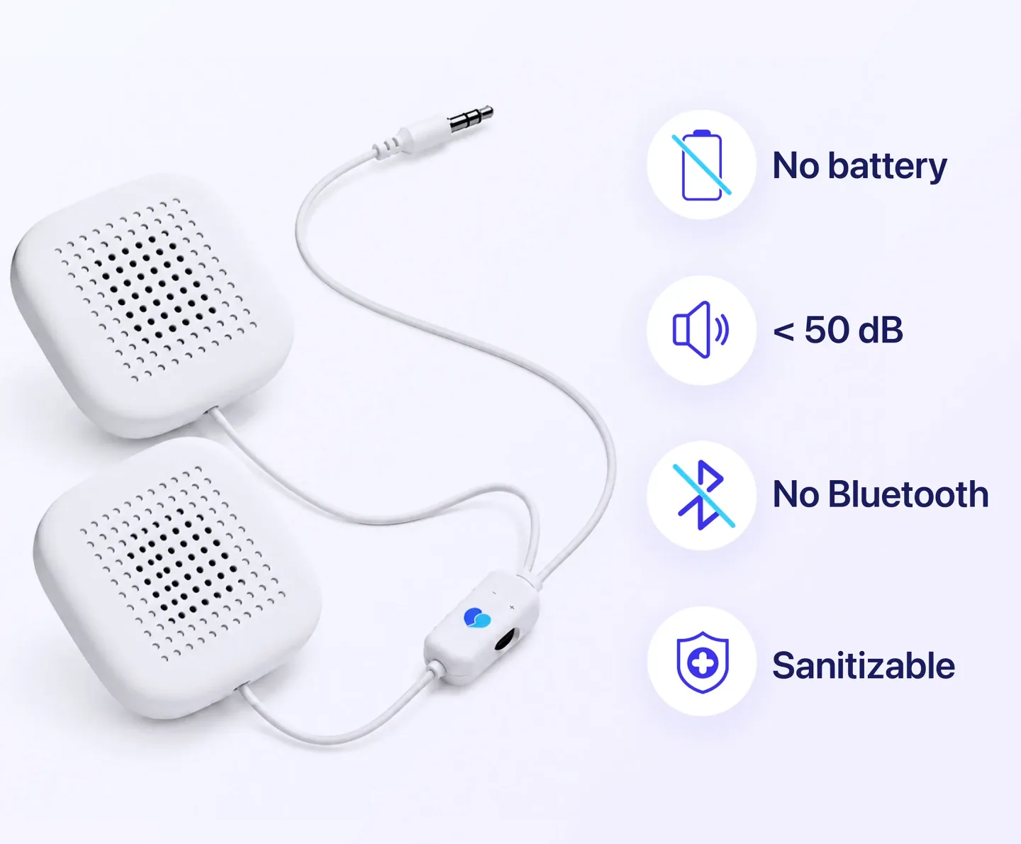 Safe speakers for little patients.