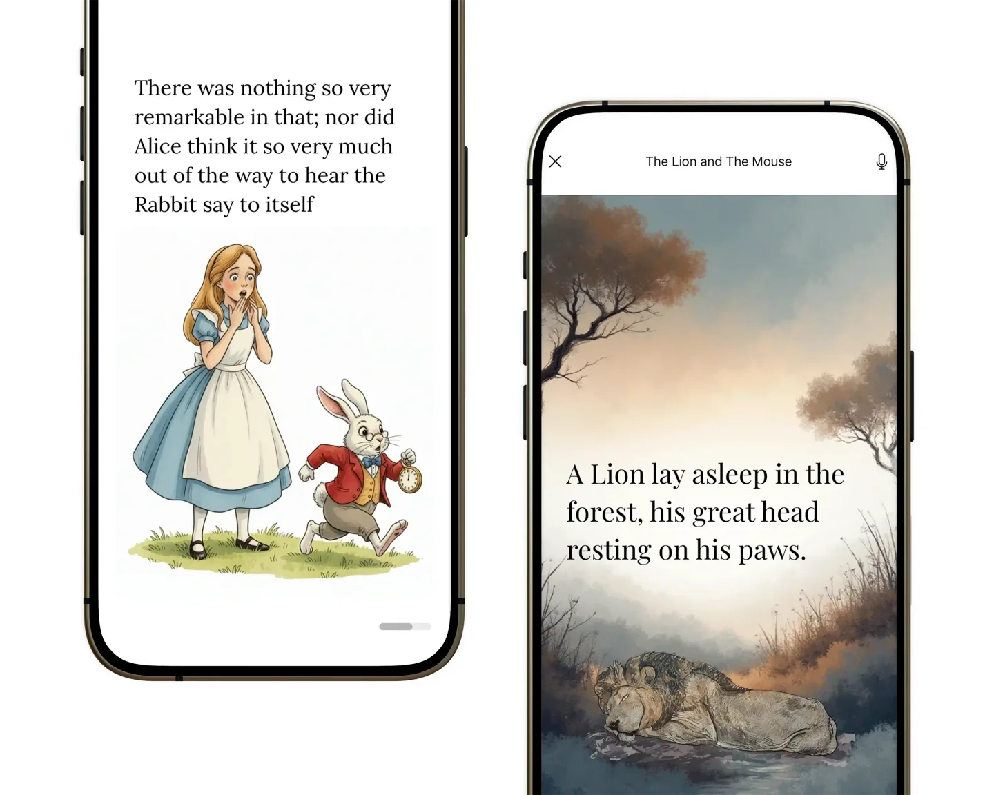 Stories for parents to read live and record for playback at the bedside.